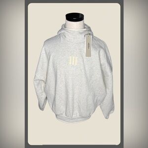 FINAL SALE 🚨 Fear of God x Adidas Athletics Hoodie ‘Heather Gray/Cream’